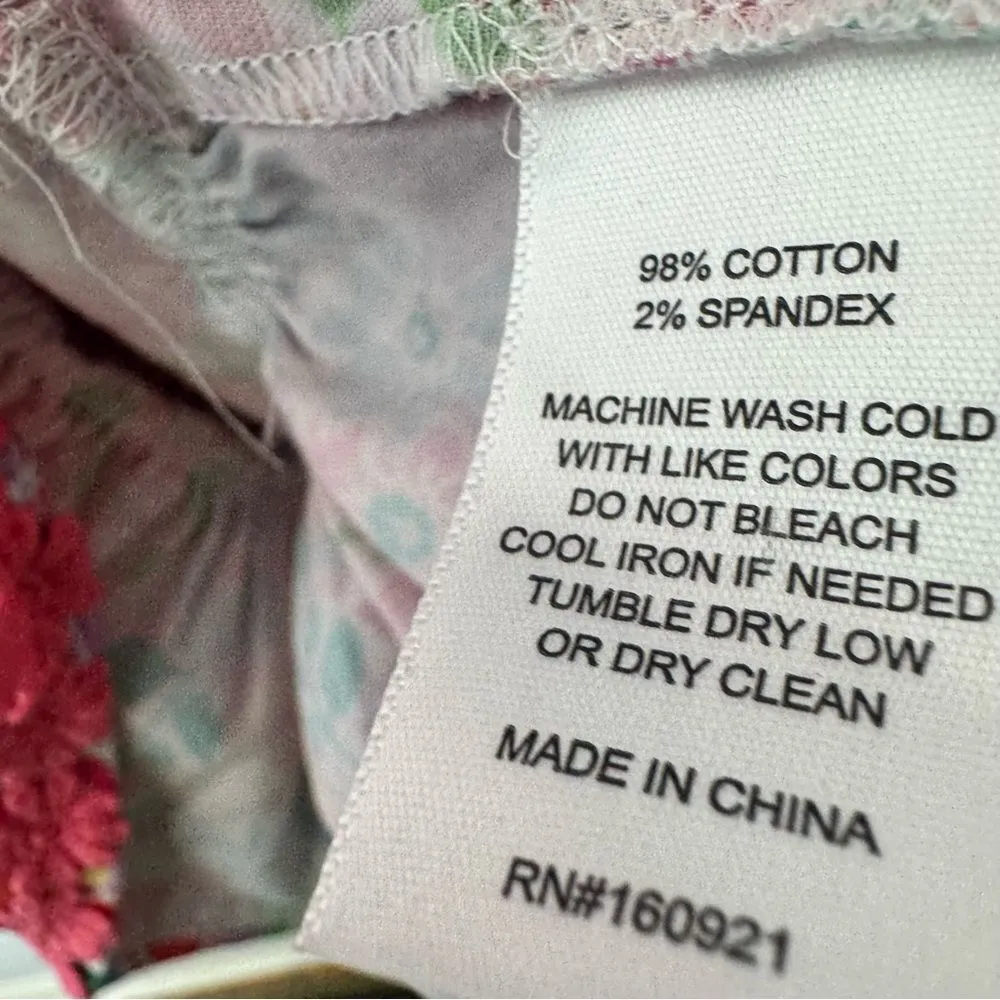 Alden Adair Kelsey Dress in Happy Daze print size Large Pink - Image 6