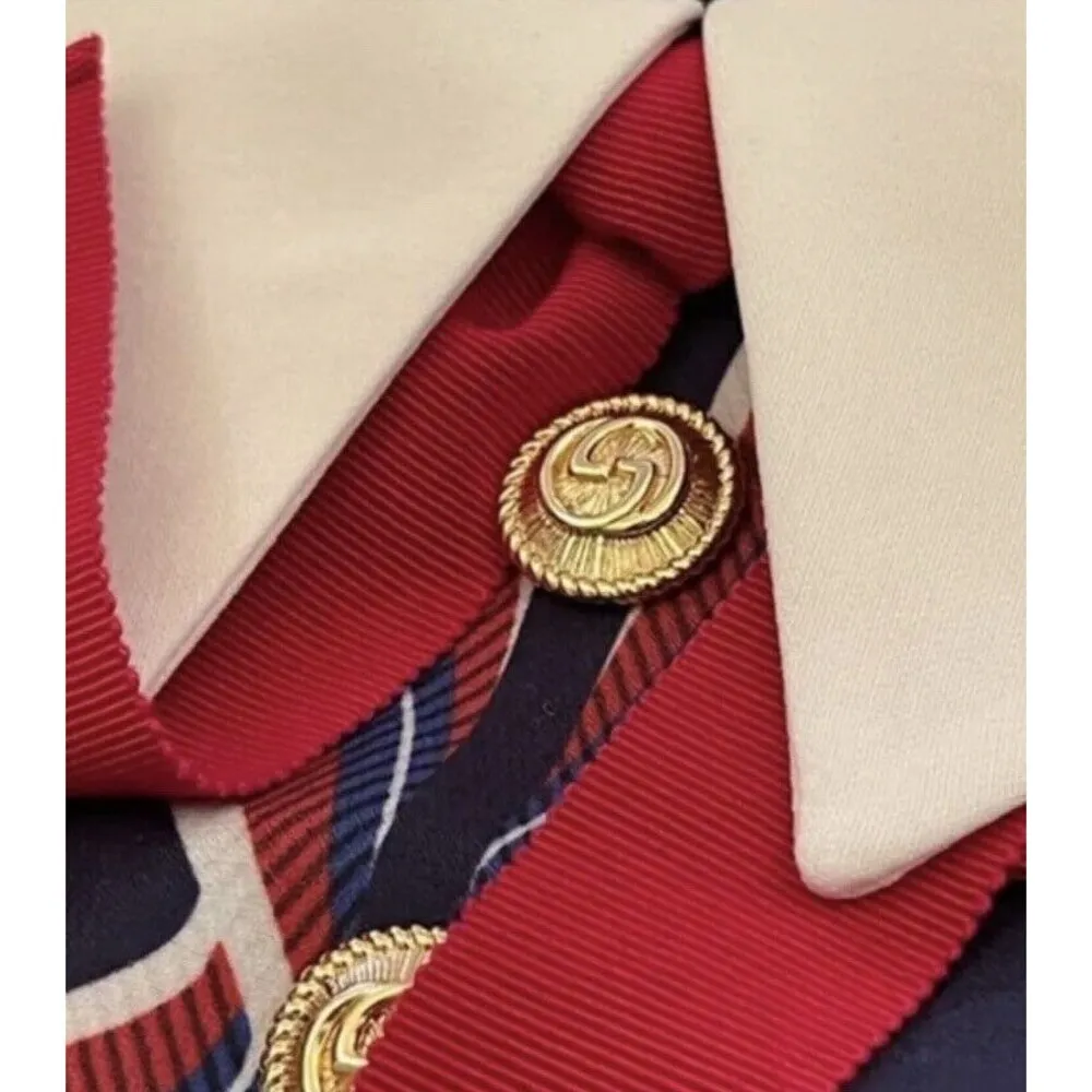 NWT Gucci ribbon print dress - Image 9