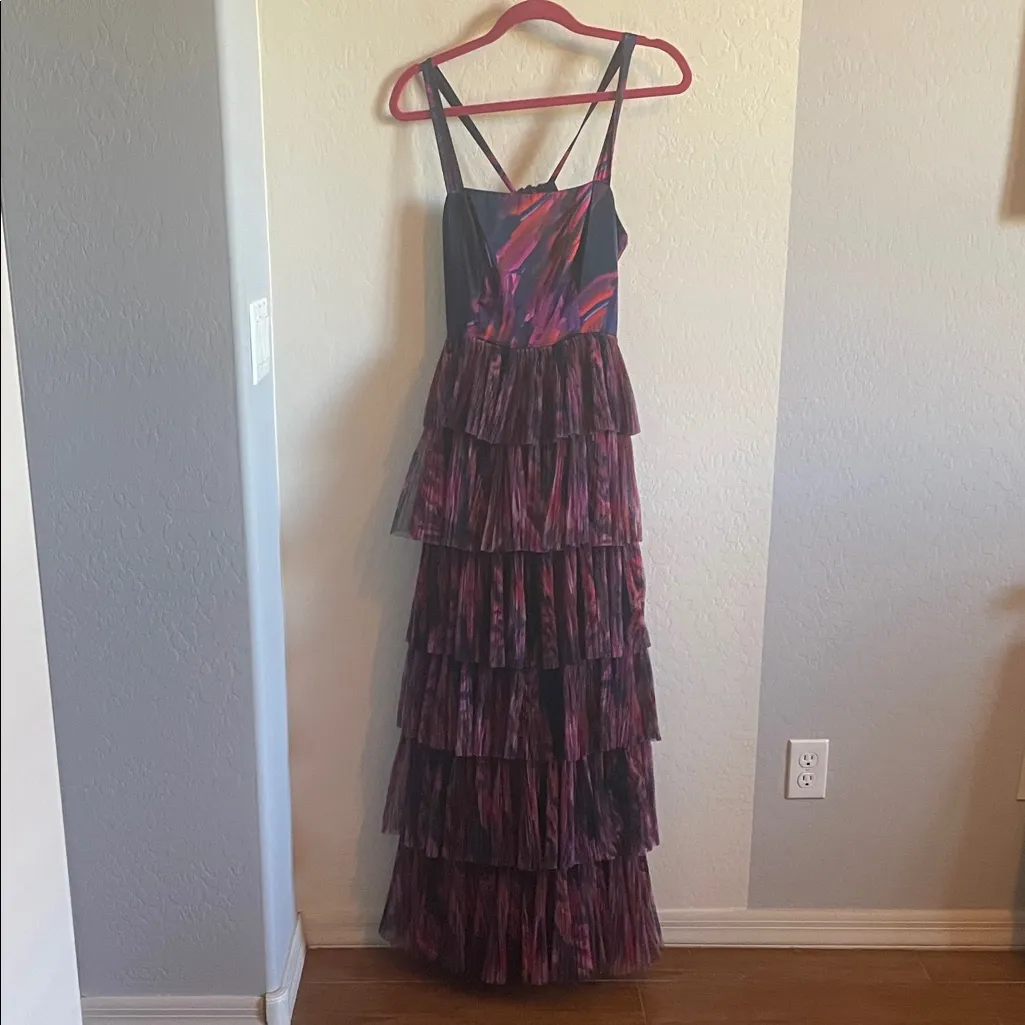 Anthropologie Hutch Mariah Tiered Gown - Image 5