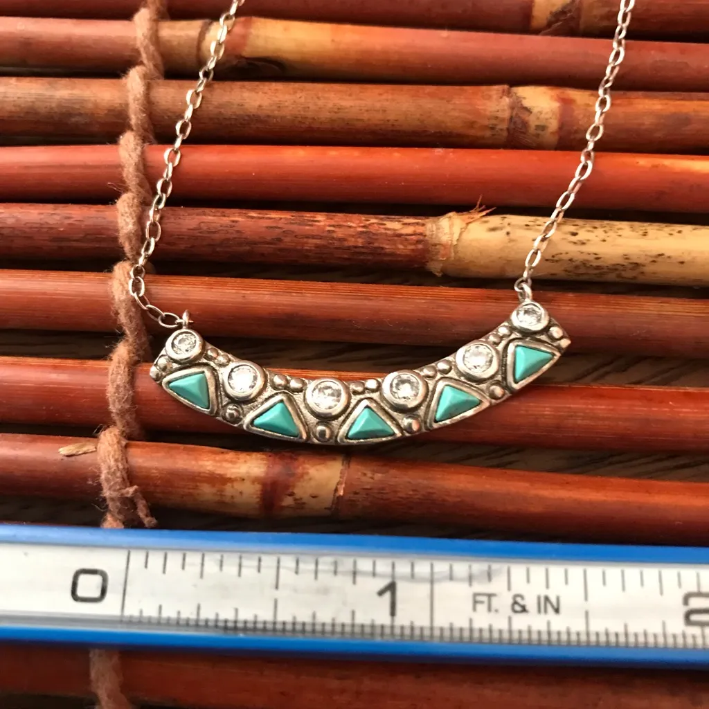 Silpada Sterling Silver Mini Bib Southwest Necklace - Image 5