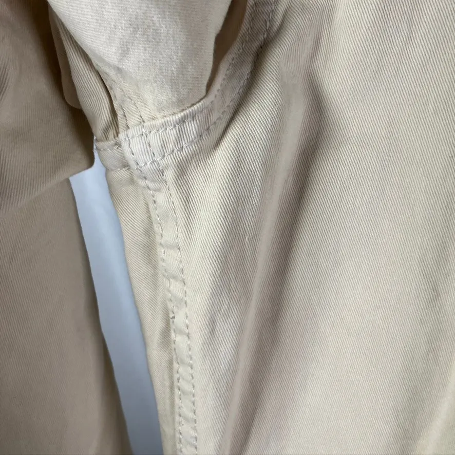 J. Galt Shanghai Beige Cotton Utility Pants Women's Size M Cargo Fall Clean girl Tan Size M - Image 5