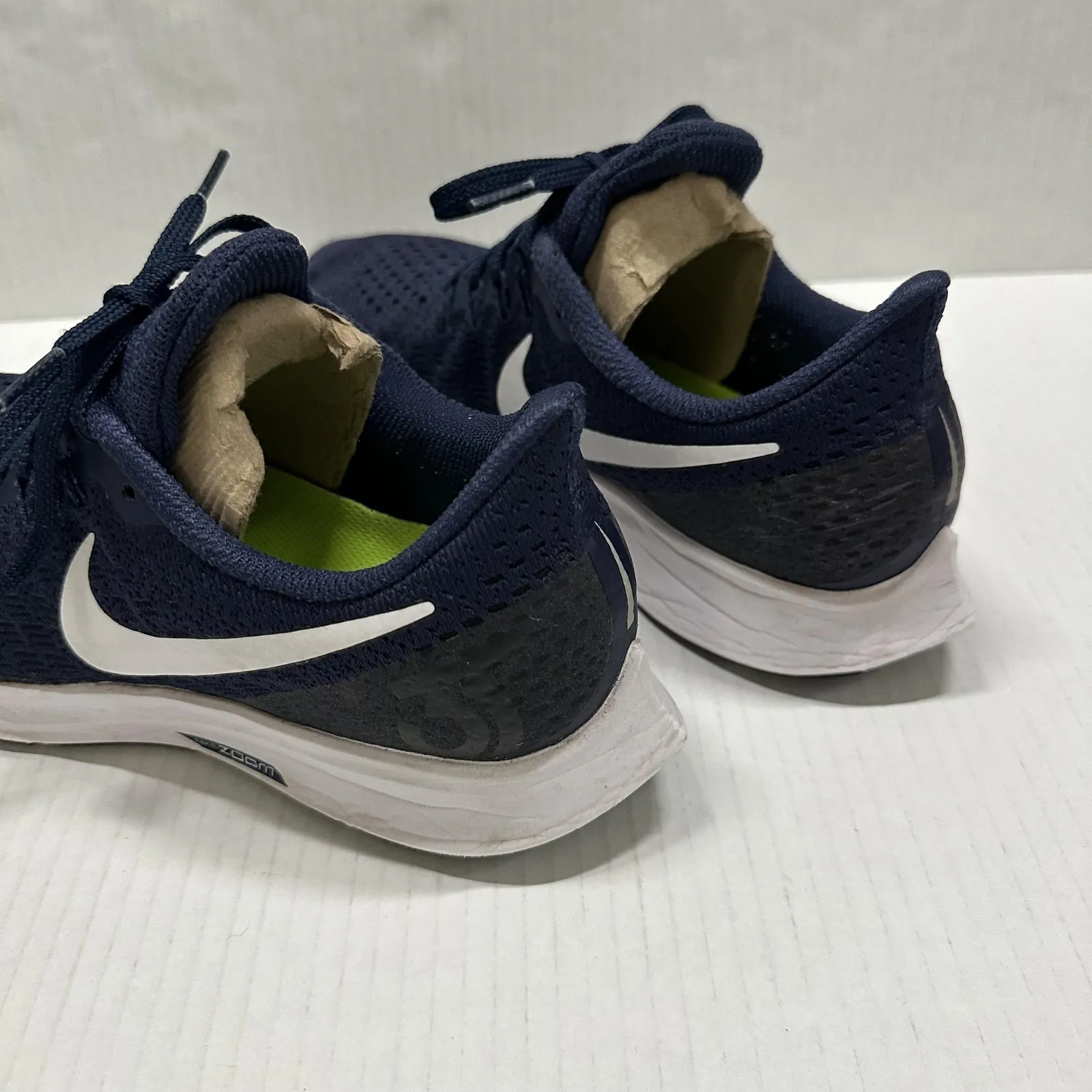 Nike Air Zoom Pegasus Shoes Womens 7.5 Blue Running Mesh Athletic Sneakers - Image 4