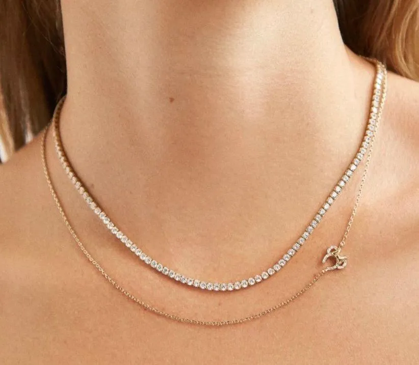 X Disney Mickey Mouse and Minnie Asymmetrical Necklace Set - Image 6