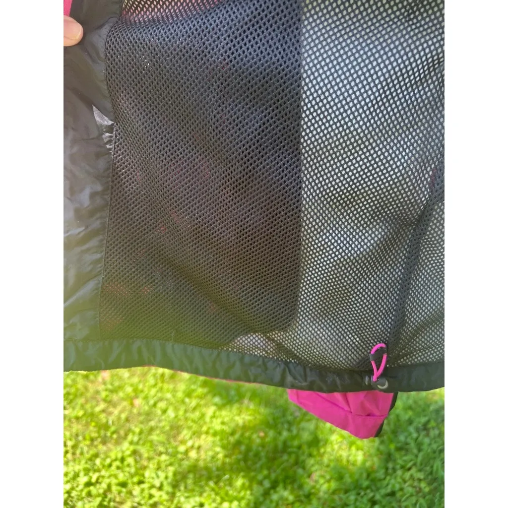 Women's M Columbia Jacket Windbreaker Breast Cancer Pink Ribbon - Image 9