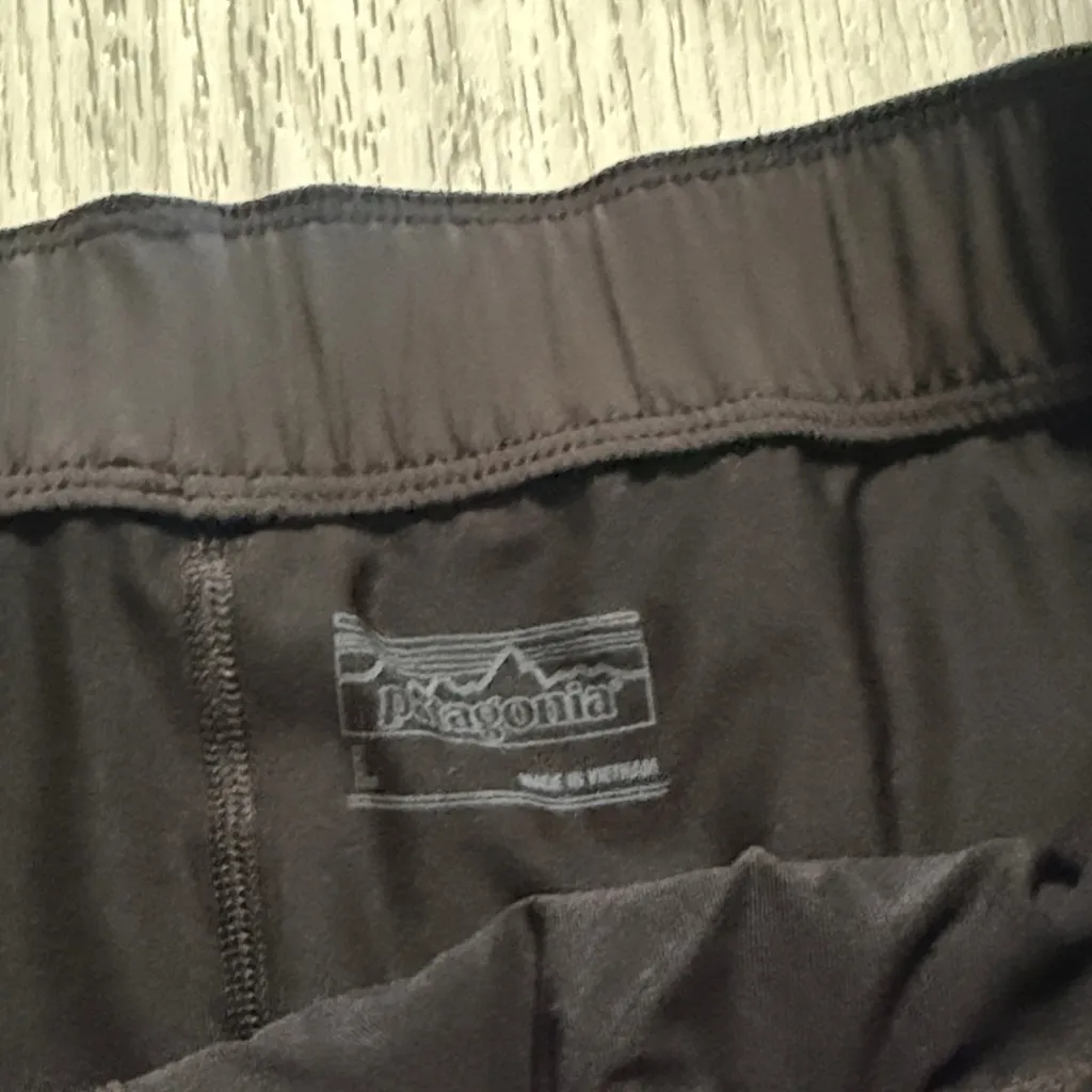 Patagonia Black Skort Women’s Wrap Athletic Mini Skirt Large - Image 5