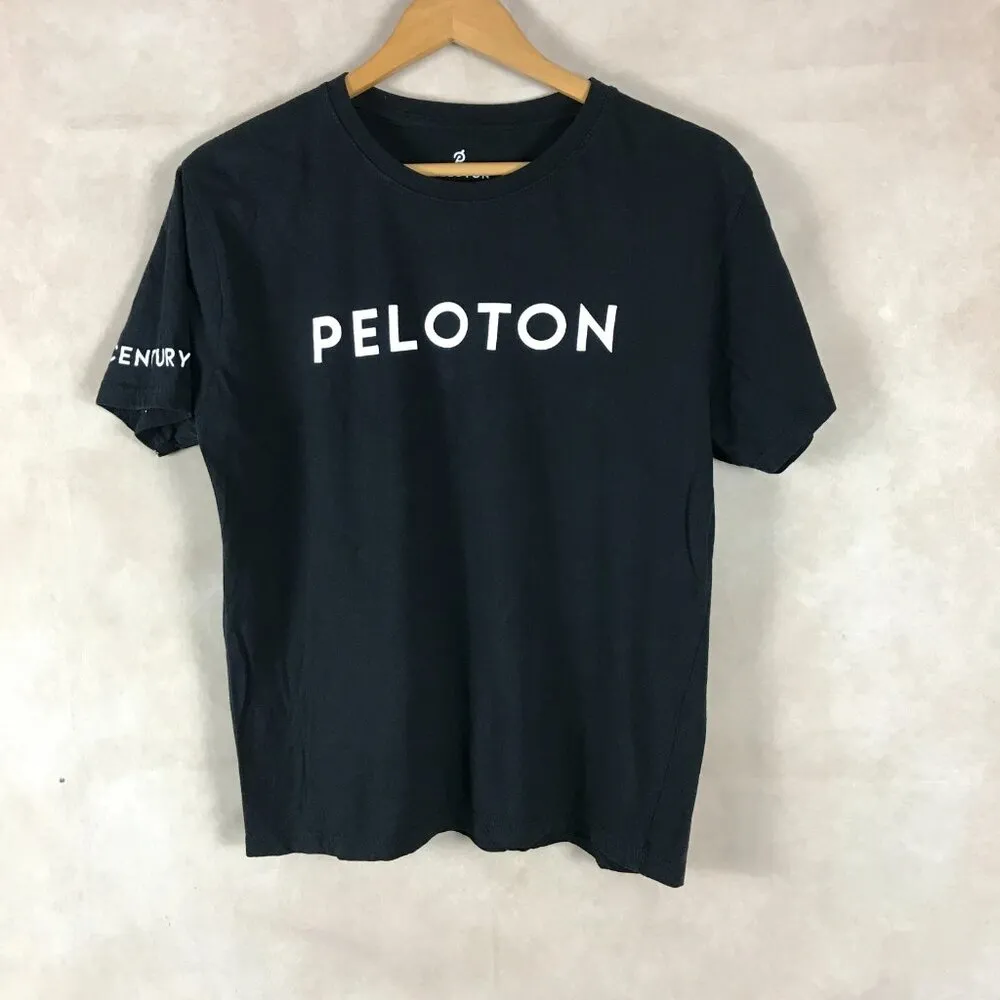Women's PELOTON Century Club 100 Black T-Shirt NWOT MEDIUM - Image 6
