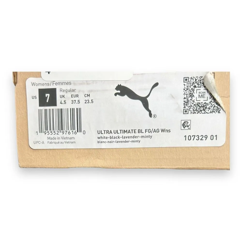 Puma Ultra Ultimate Brilliance Firm GroundAg Soccer Cleats Womens Size 7 - Image 9