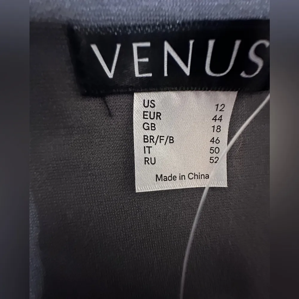 Venus NWT  Gray Dress Work Pants Size 12 - Image 4