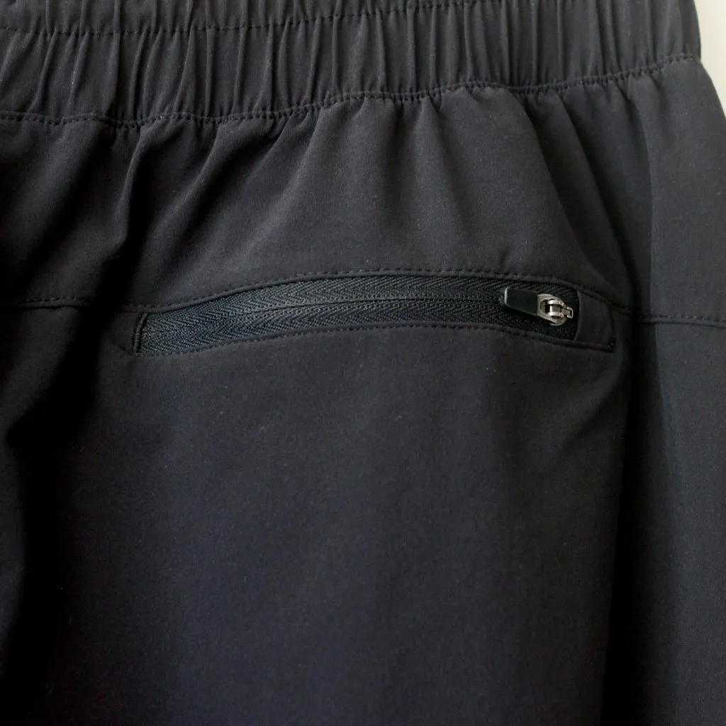 All in Motion Black Utility Drawstring Adjustable Joggers Pockets Small - Image 9