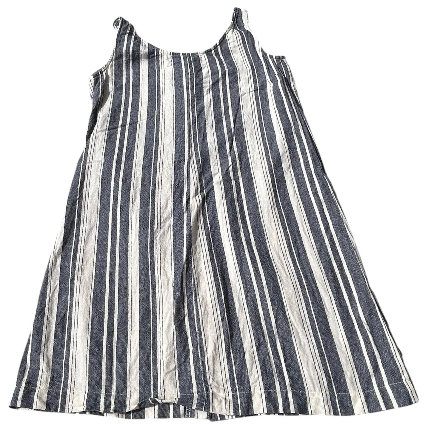 AS U WISH Coastal Cowgirl Womens Blue & White Striped Button Front Dress Size S - Image 3