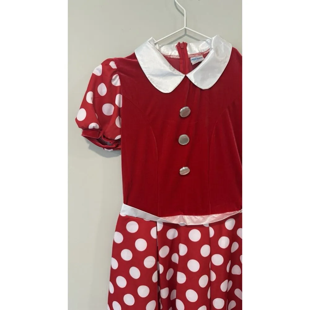 Disney Mickey & Friends costume Minnie Mouse Dress Womens Small 1767 - Image 6