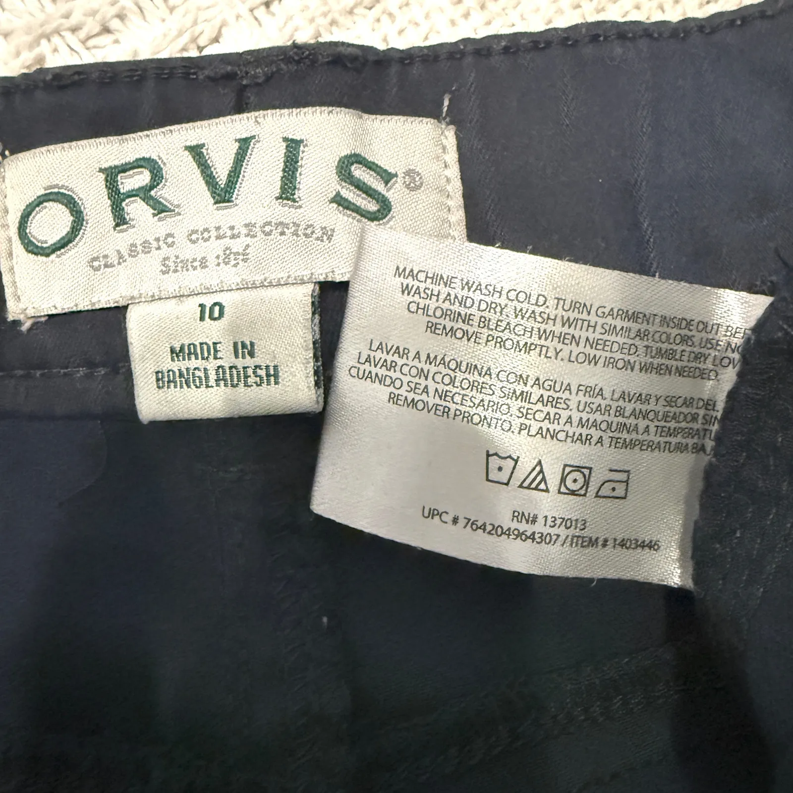 Orvis 10 pull on stretch casual pant active P 3014 - Image 4