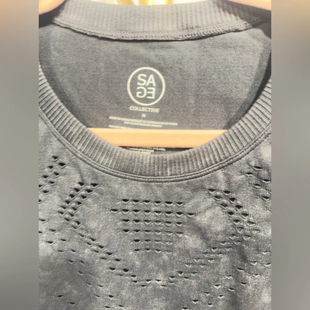 Sage Collective Acid Wash Tank Top size Medium NWT - Image 4