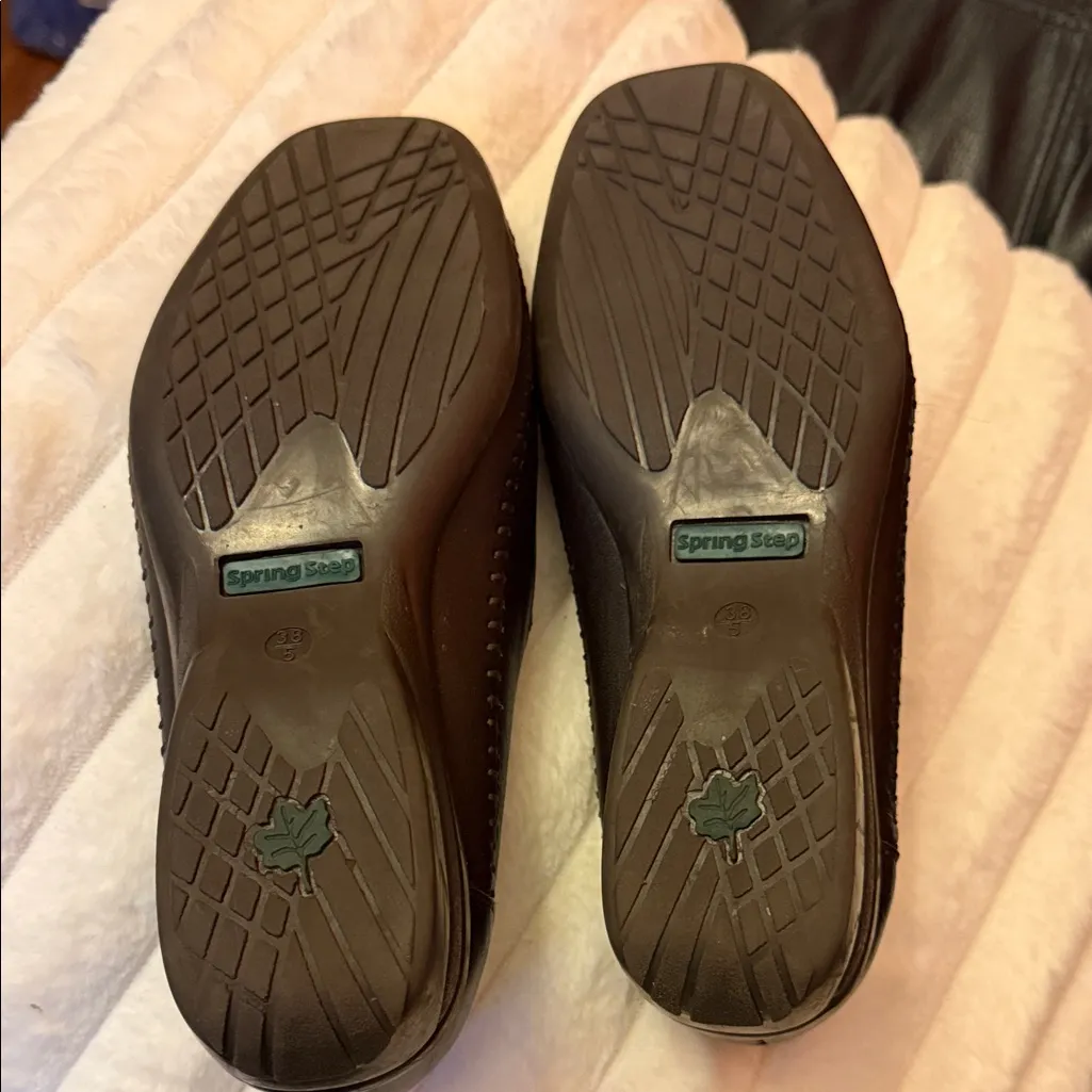 SAS Men's Dark Brown Leather Slip - Image 3