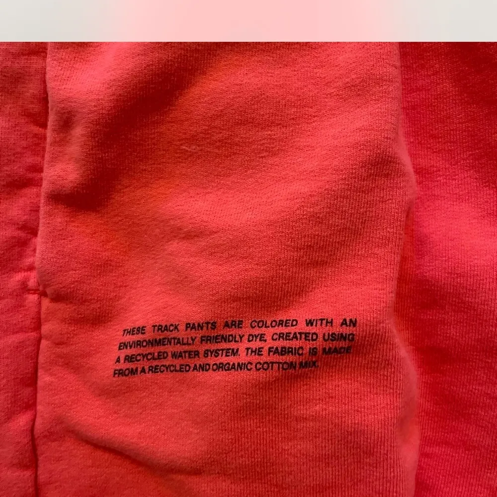 Pangaia Sweatpants Orange - Image 4