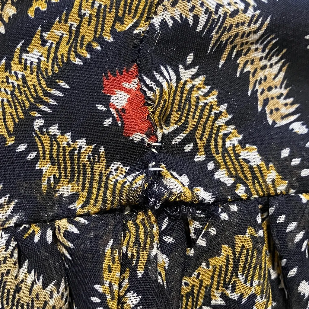 Molly Bracken Tiered Navy Blue Dress - Image 3