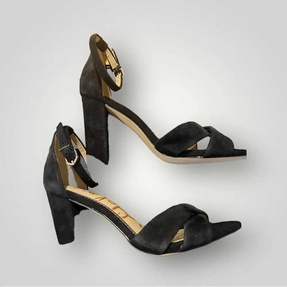 Sam Edelman - Black Yancy Block Heel
Ankle Strap Sandal size- 6.5 - Image 6