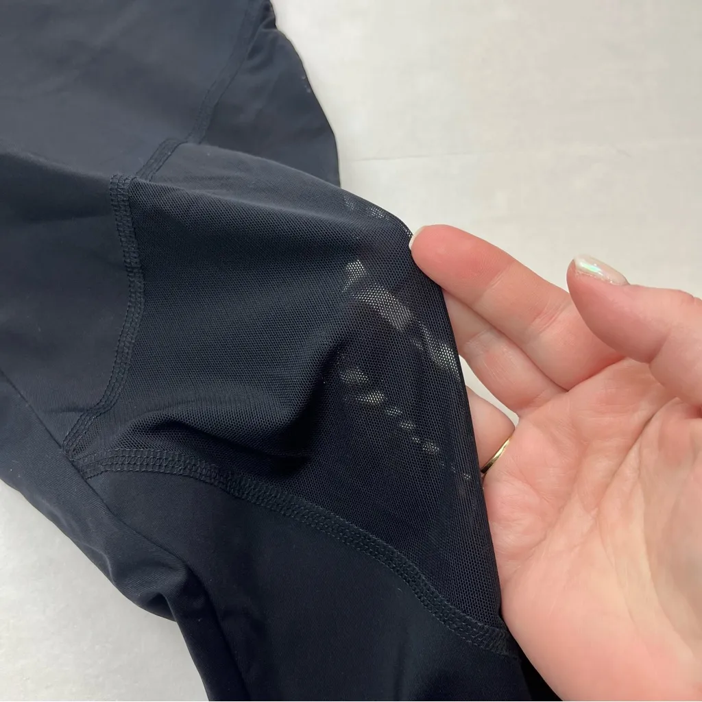 Varley Bicknell Mesh Compression Leggings Womens Size‎ Small Black Athletic Yoga - Image 10