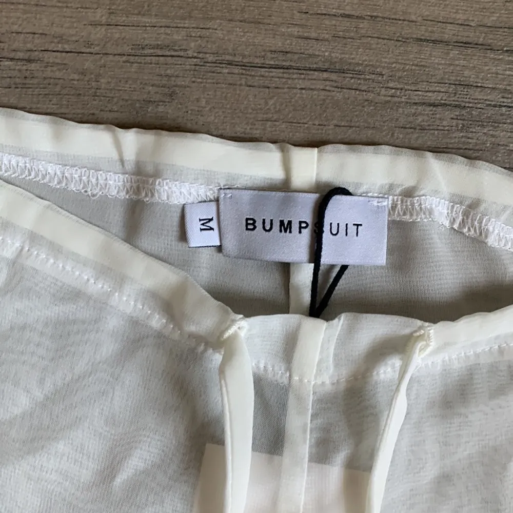 Bumpsuit sheer flare pants Size undefined - Image 4