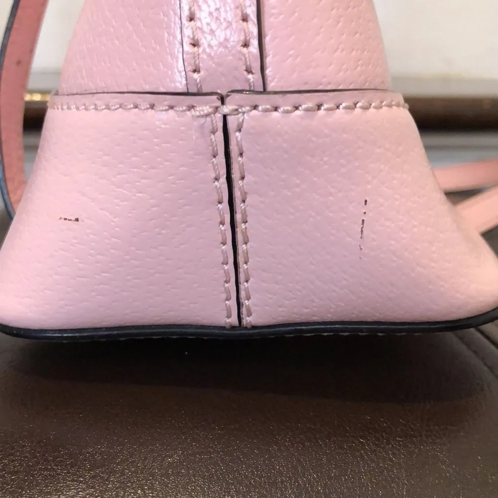 KATE SPADE Pink GRAND STREET RACHELLE Top Handle Tote Crossbody Shoulder Bag - Image 11