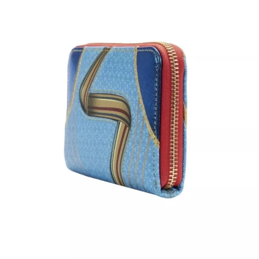 Lounge Fly Marvel X Ms Marvel Cosplay Zip Around Wallet NWTS Licensed Marvel NWT - Image 3