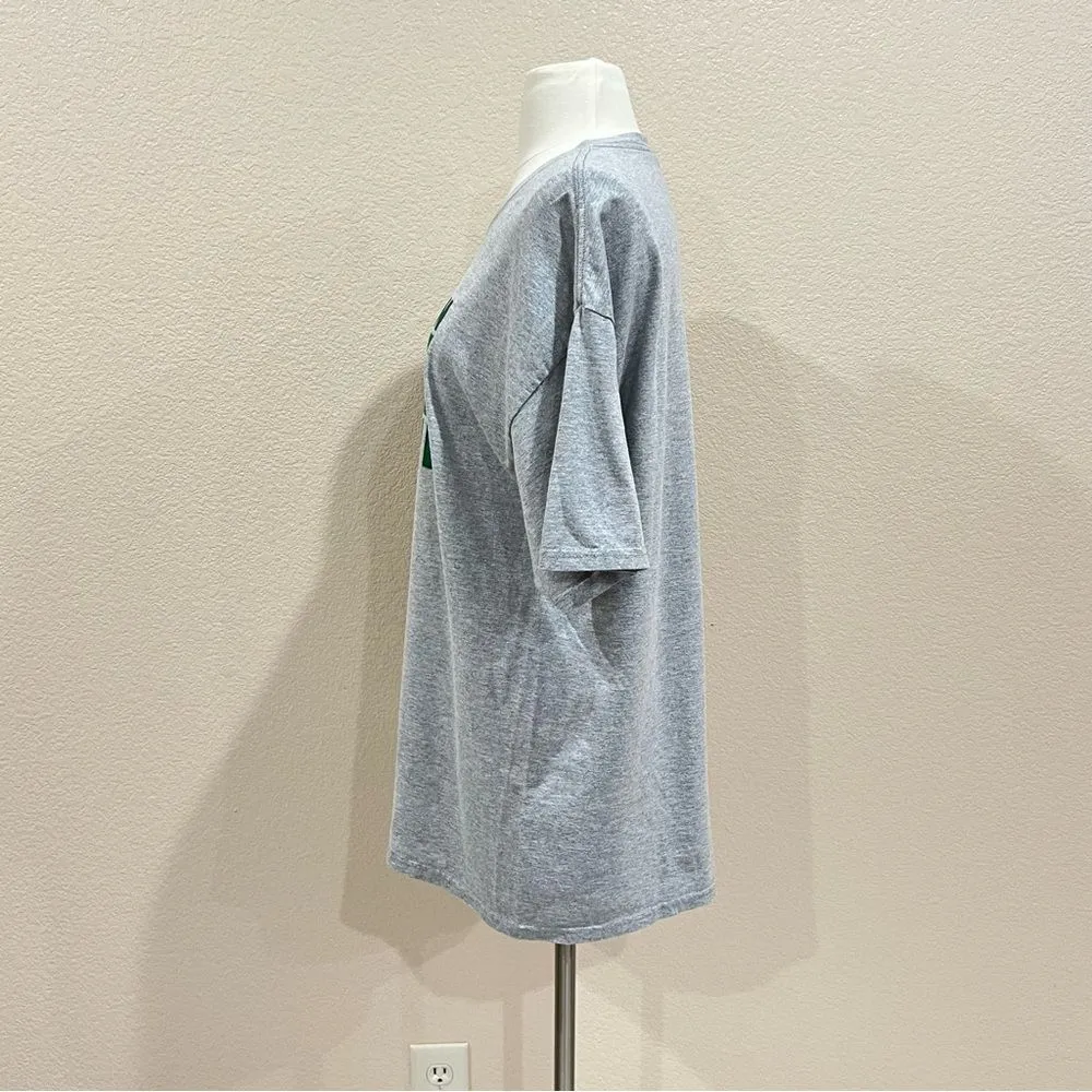 Hanes Lean Green Irish Machine Graphic Tee Size Large - Image 10