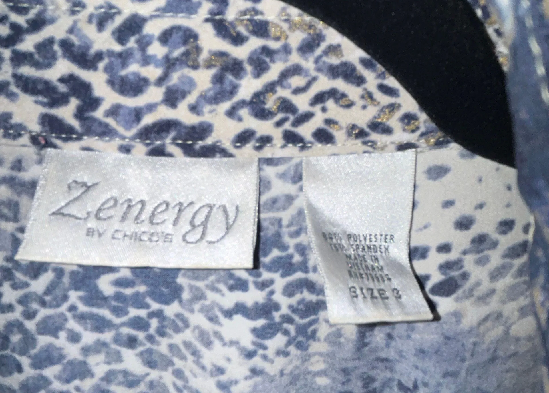 Chico’s Zenergy Zipper Front Lightweight Jacket Chicos - Image 3