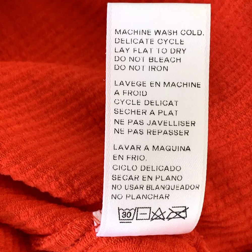 NWT Good American Always Fits Shoulder One-Piece Swimsuit in Bright Poppy - Image 10