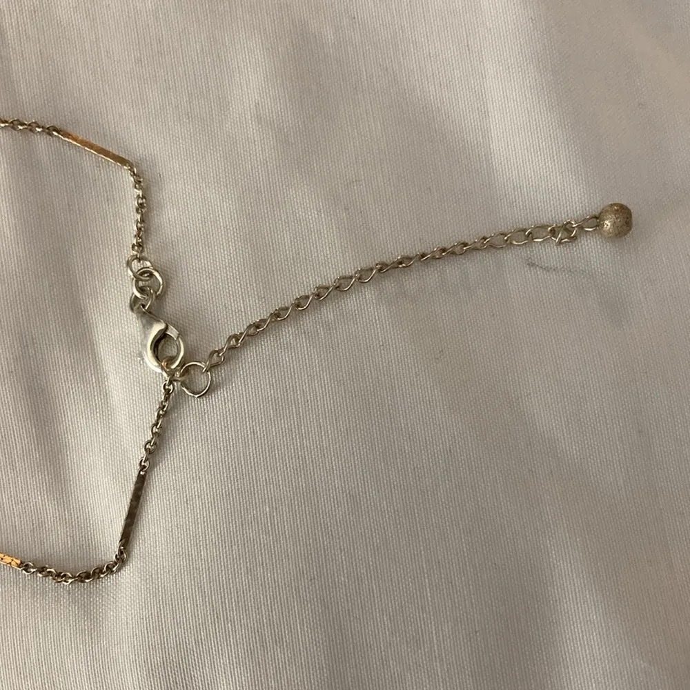 1 pc Sexy Long Synthetic Gemstone Tassel Necklace. NWOT. 19” Long - Image 5