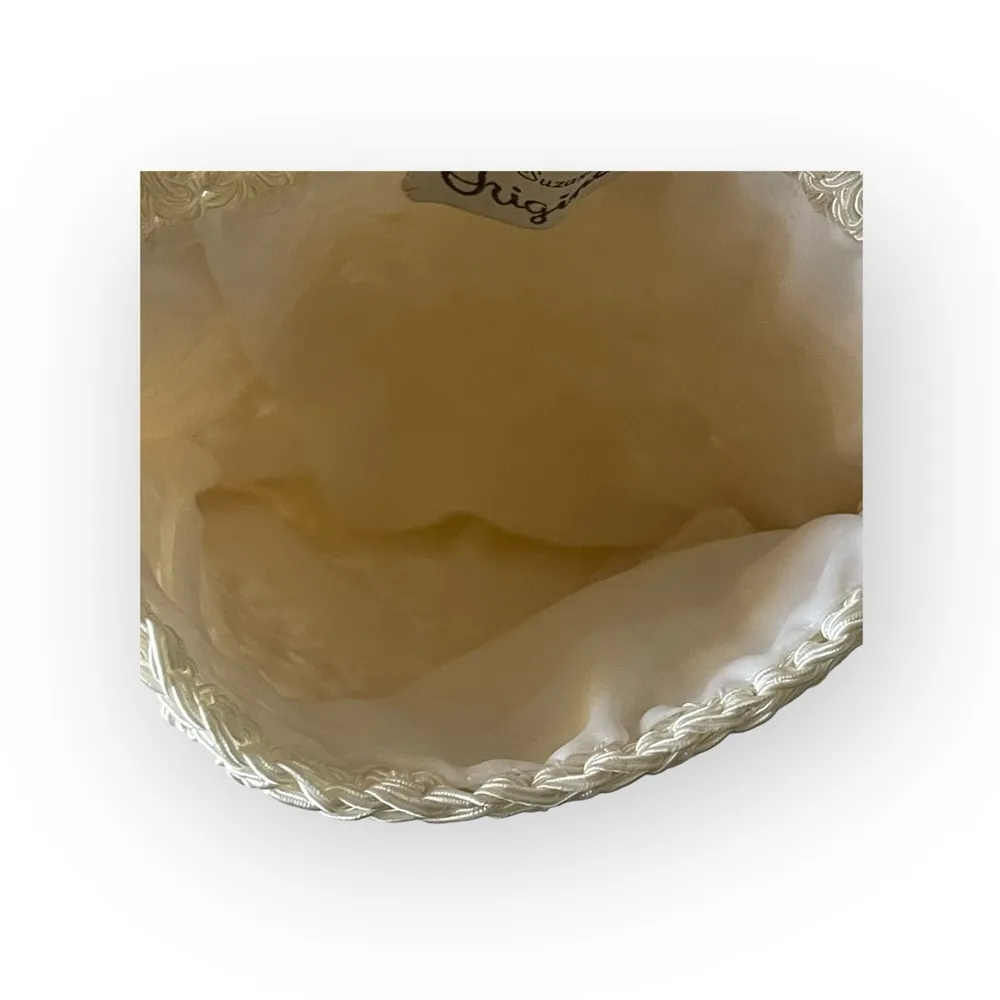 new Suzanne Original ✽ Hand Crochet Crossbody Messenger Mini Bag ✽ Pearl White ✽ - Image 6