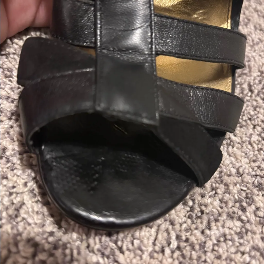 ANTONIO MELANI Black Strappy Heels for Special Occasions - Image 12