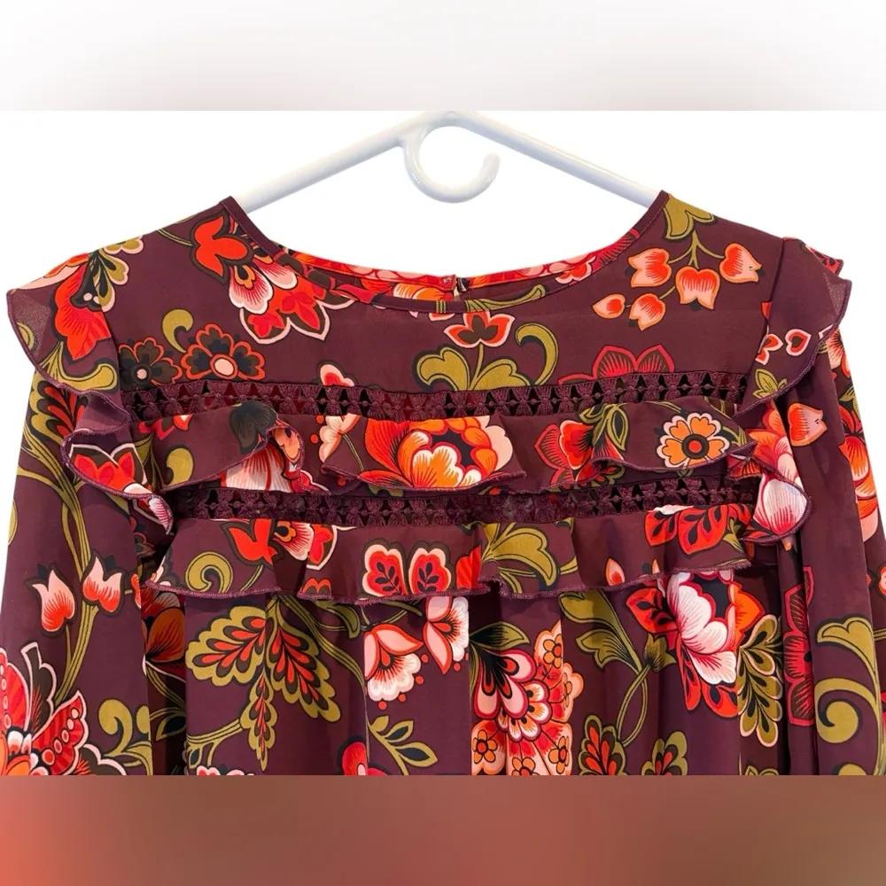 LOFT Floral Patterned Blouse - Image 3