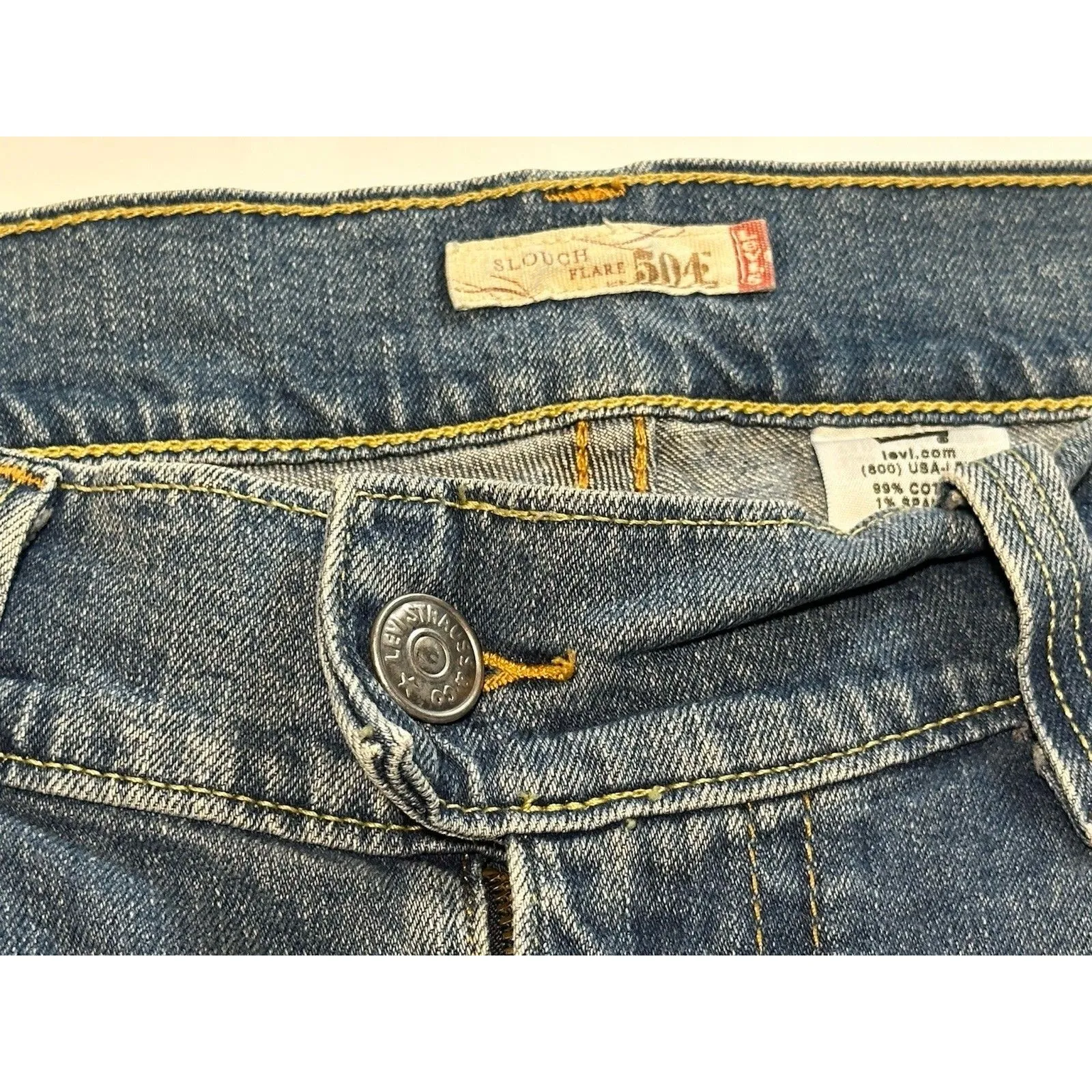 Levi's 505 Straight Leg Women's Jeans 11 M - Image 4