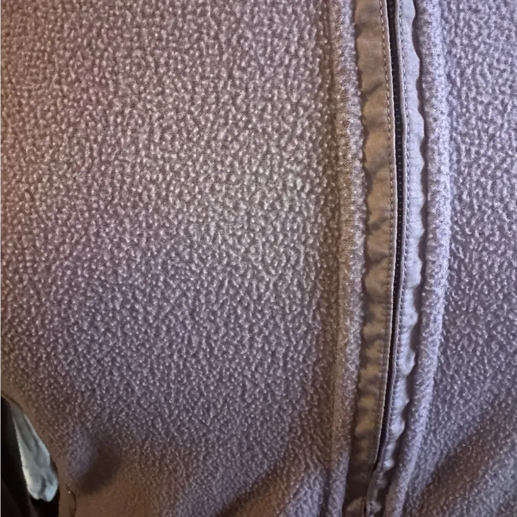 Patagonia Women's Medium Synchilla Fleece Full Zip Sun Bleach Spots See Pictures - Image 2