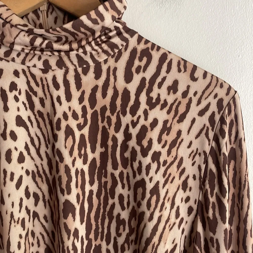 ZIMMERMANN Espionage Leopard Jersey Turtleneck - Image 7
