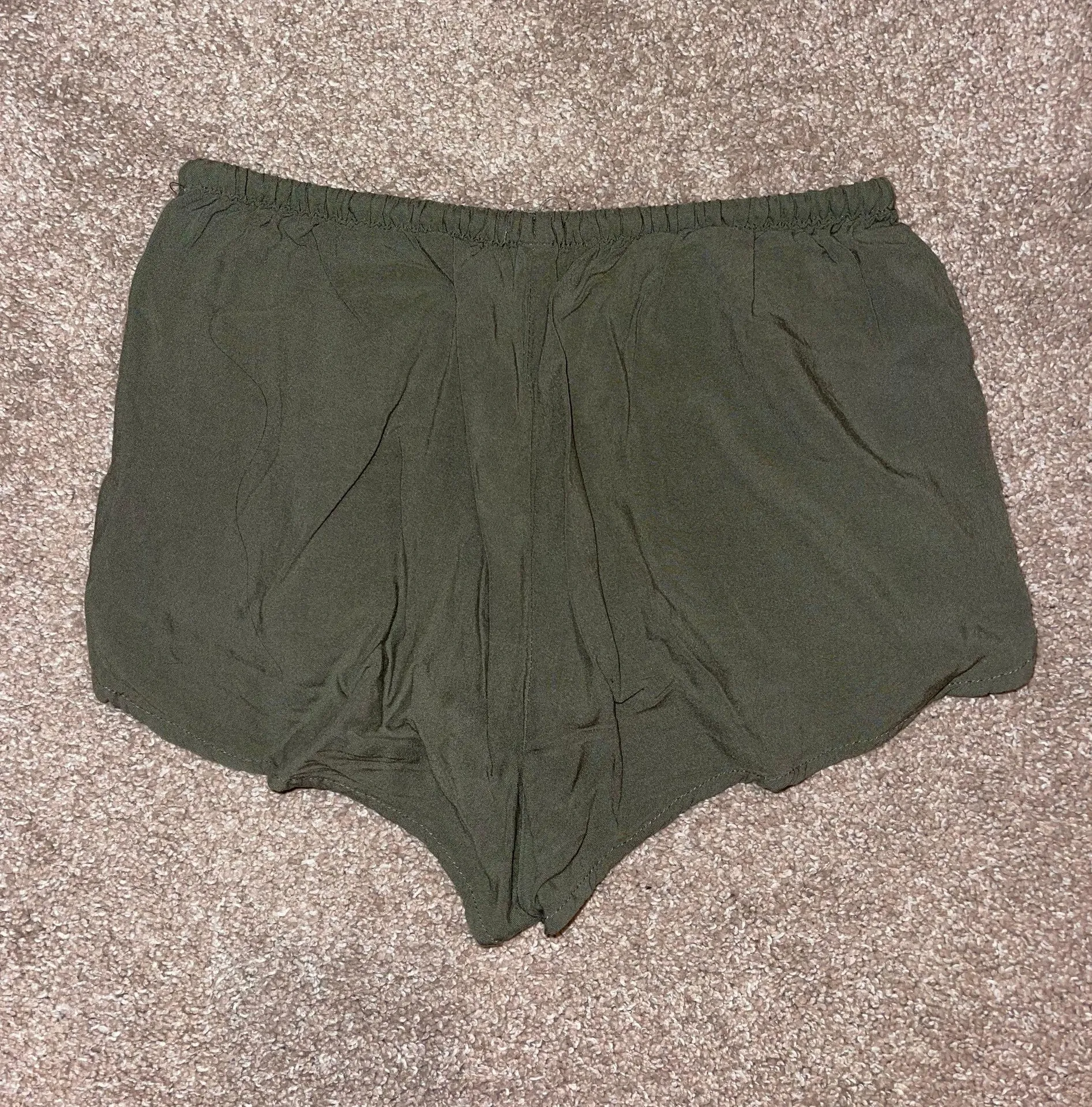 Army Green Shorts - Image 2