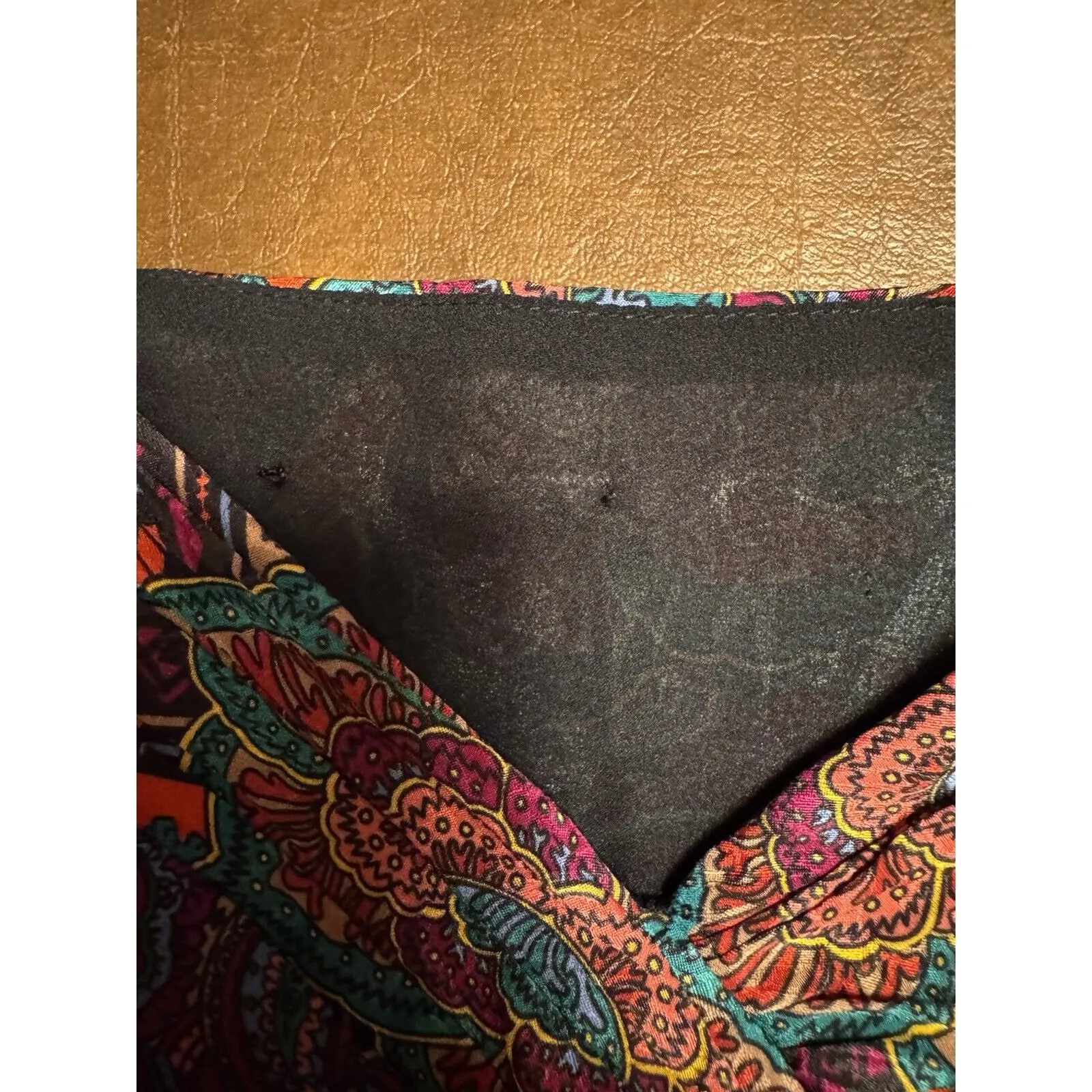 Veronica Beard Bellino Paisley Long Sleeve Silk Blend Dress Size 2 - Image 5