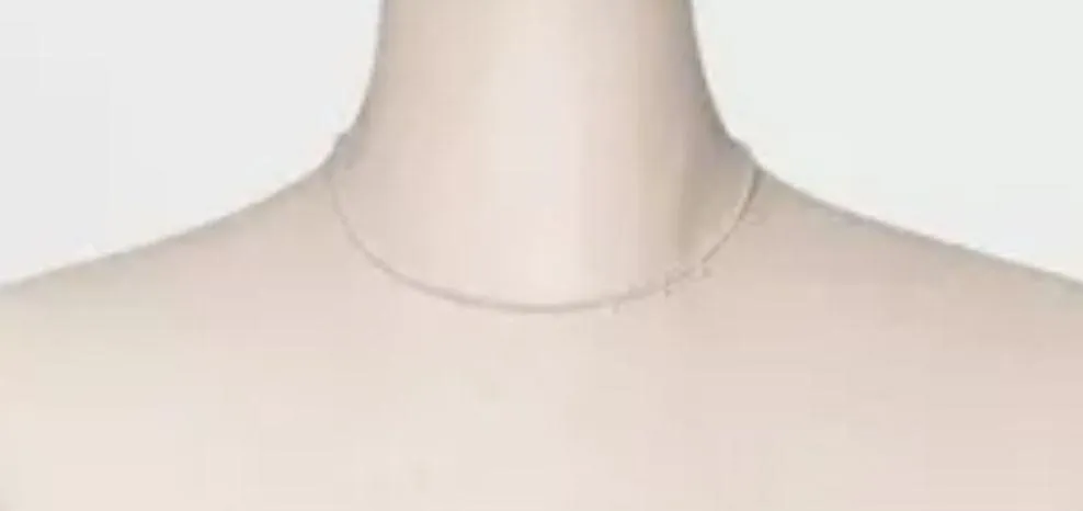 Silver Cubic Zirconia Chain Necklace - A New Day - Image 2