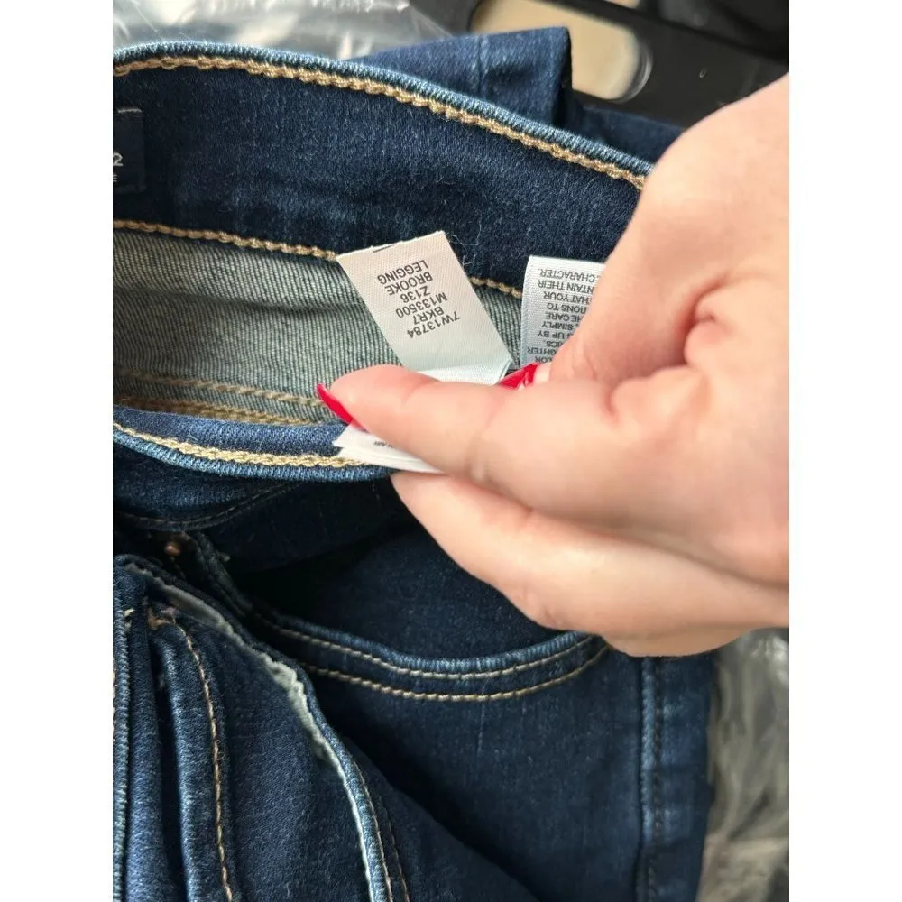 Lucky‎ Brand Dark Wash Denim Jeans Sz 14/32 Women's Classic Comfort Stretch - Image 6