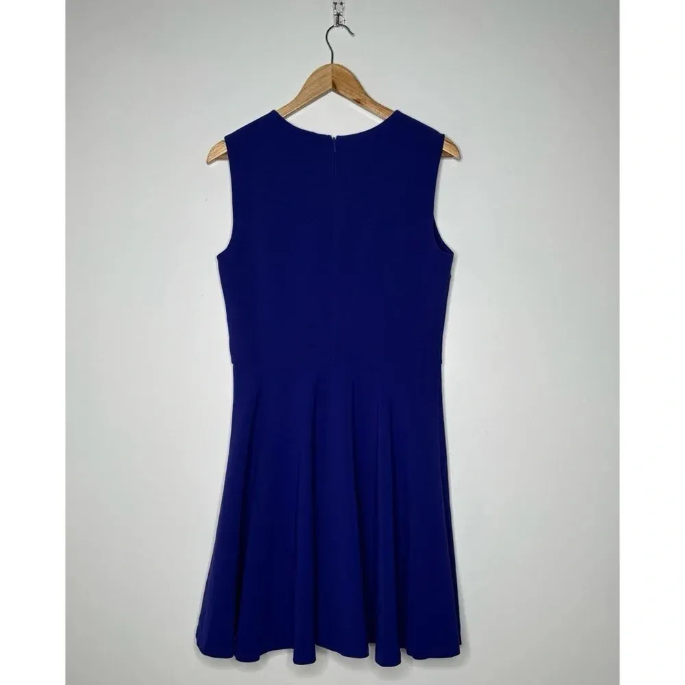 DVF Diane Von Furstenburg NEW!! Jeannie Dress in Tanzanite Blue Size 10 - Image 9