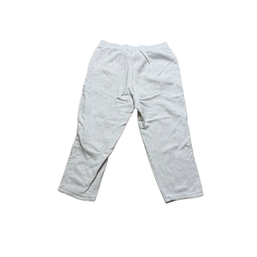 Madewell MWL Airy Terry Tappered Sweatpants in Lightest Gray Large - Image 3