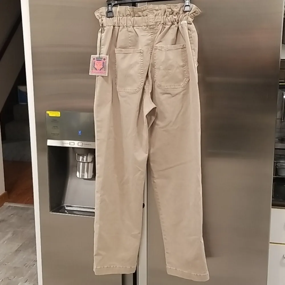 💕MOTHER💕 The Yoyo Ruffle Greaser ~ Killing Time Tan Size 26 - Image 10