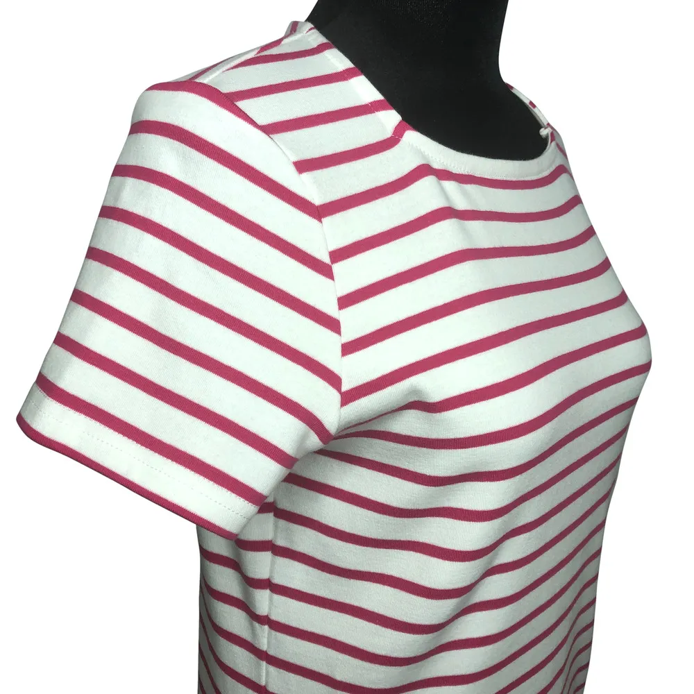 Brooke Shields Timeless Short Sleeve Striped Square Neck - Image 4