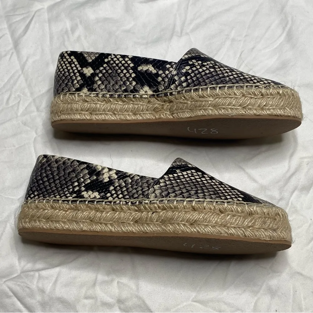 Jack Rogers snakeskin Palmer espadrille loafers - Image 3