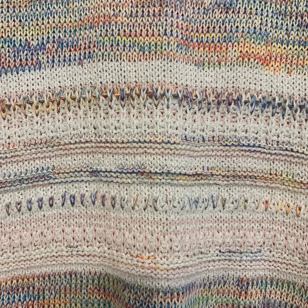 Matilda Jane Oversized Multi Colored Large Knit Sweater.       2527 - Image 2