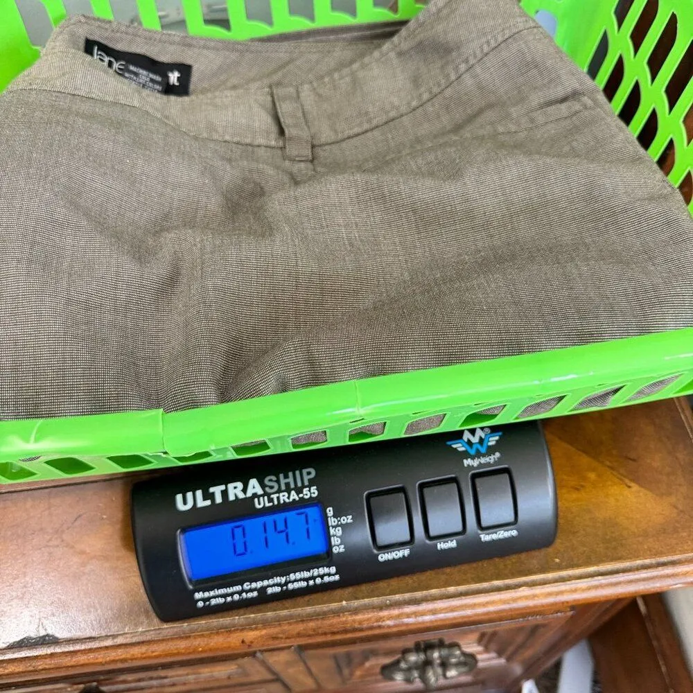 Lane Bryant Dress Pants Womens Size 26 Brown Wide Leg‎ Trouser High Rise Stretch - Image 13