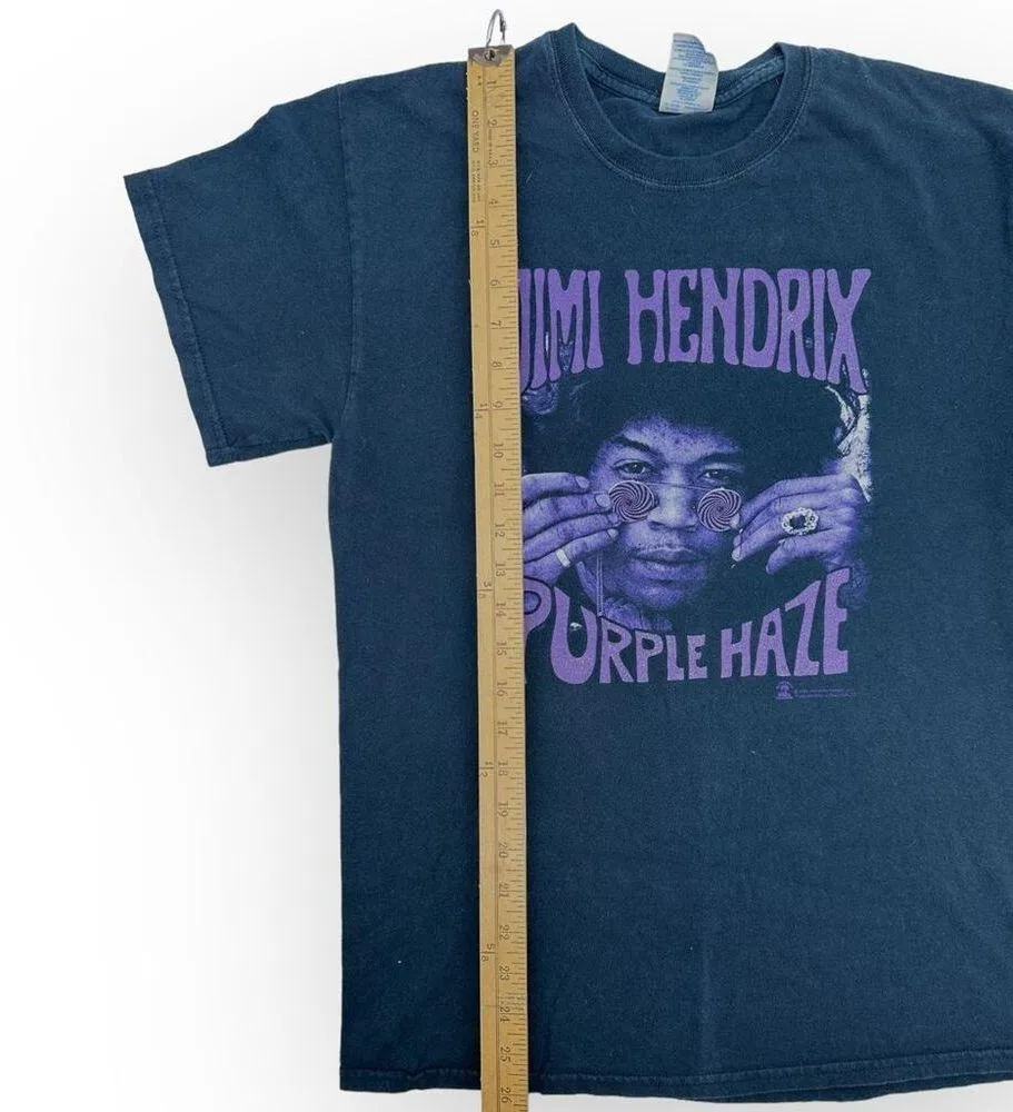 VINTAGE Jimi Hendrix 'Purple Haze' Graphic T - Image 6