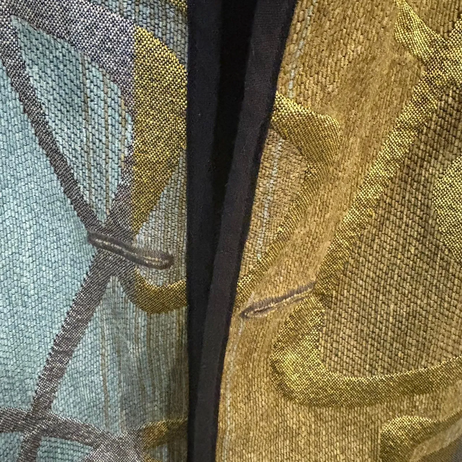 Vintage trimdin reversible tapestry jacket Green Size M - Image 4