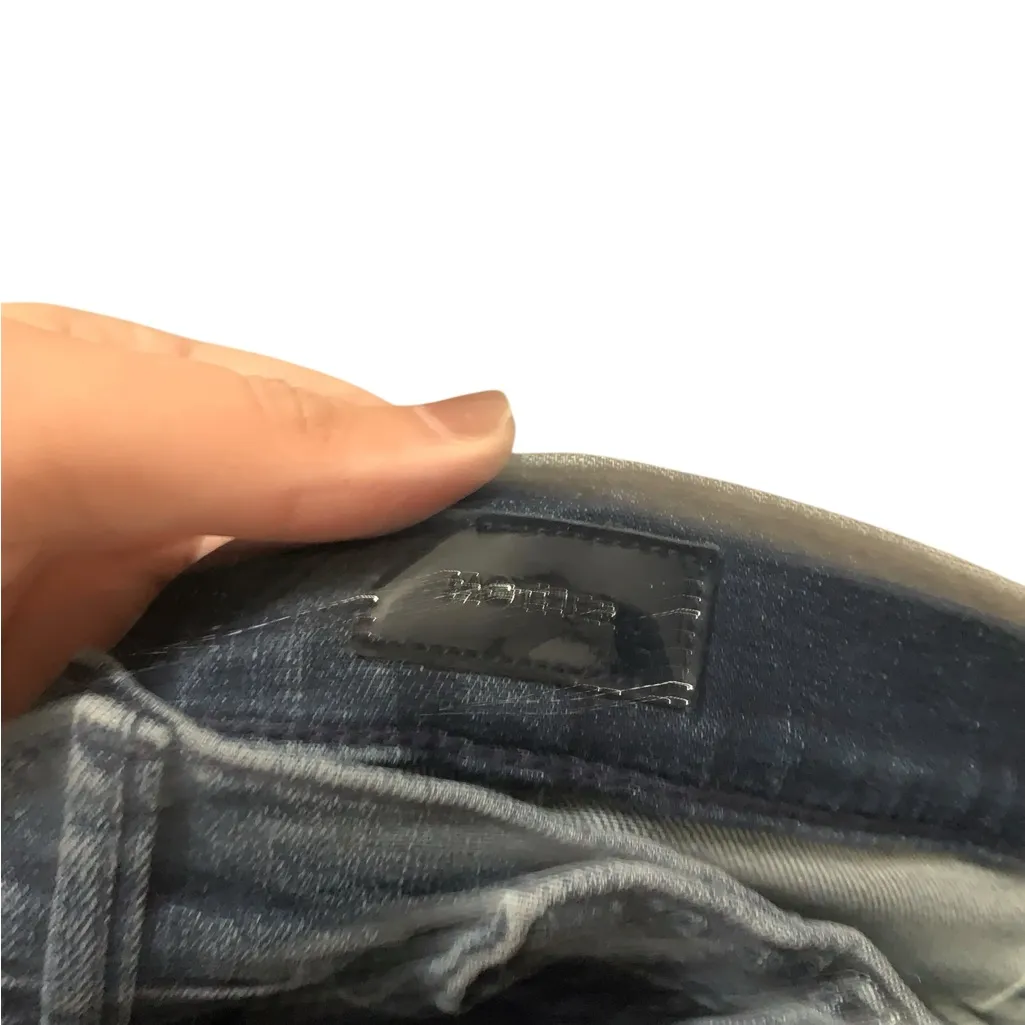 Mother The Hustler Ankle Jean size 24 in Here Kitty, Kitty Glitter Racer - Image 8