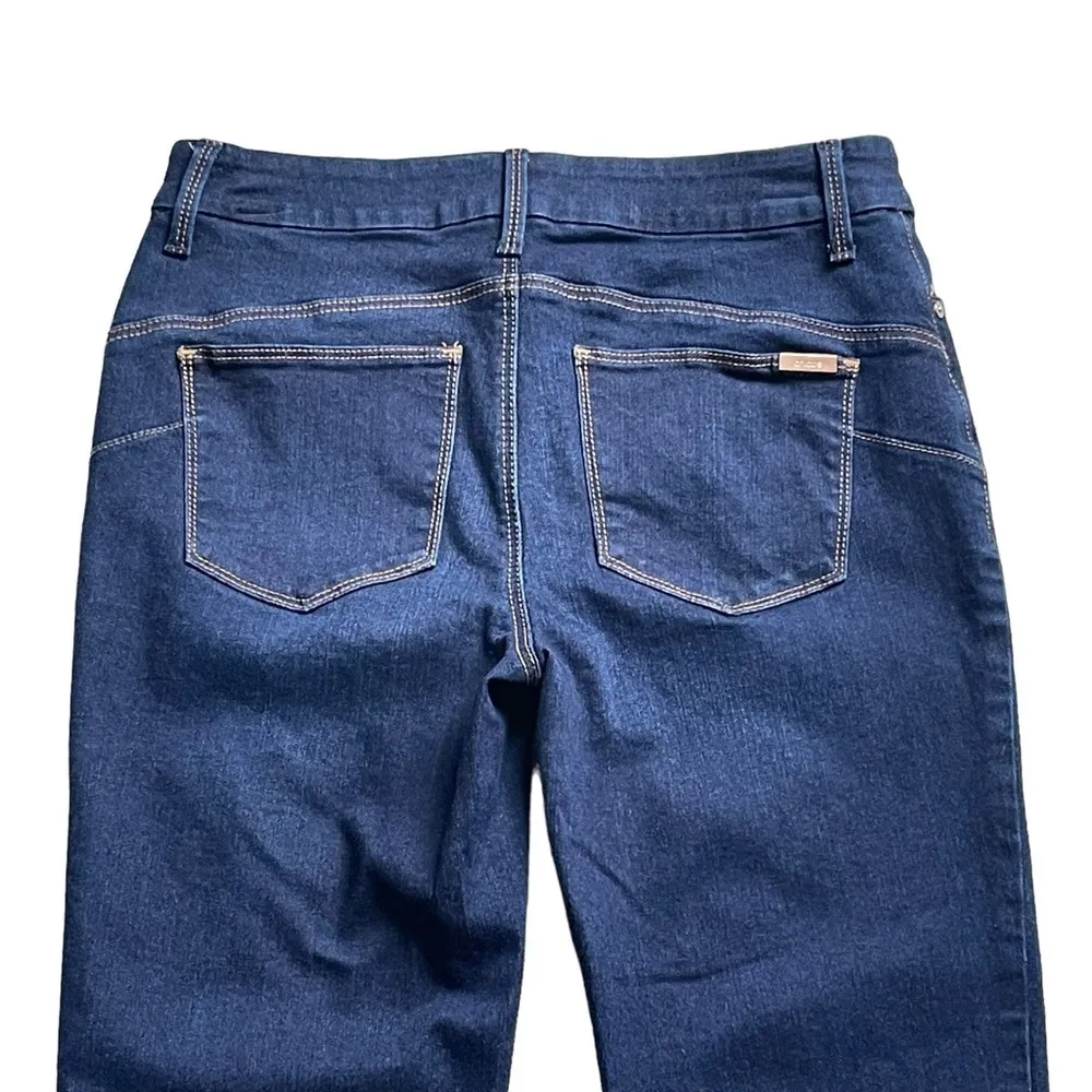 Chico’s Women’s The So Slimming Crop Jeans Size 00 (XS-2) Blue Denim Comfortable - Image 5